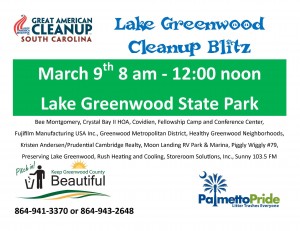 Lake Greenwood Clean-Up 2013